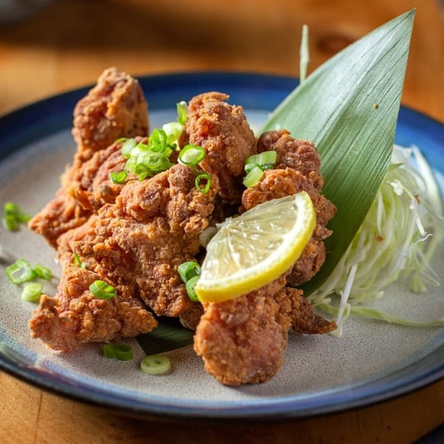 Karaage Chicken.