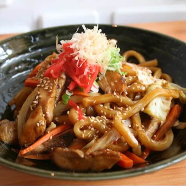 Yakiudon.