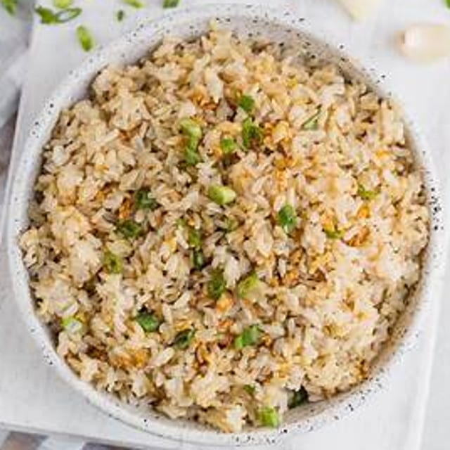 Garlic Fried Rice.