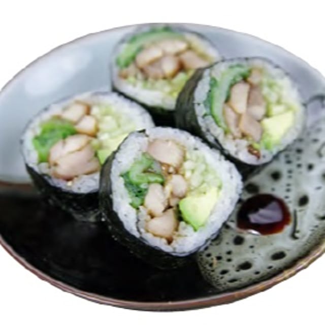 Teriyaki Chicken Roll.