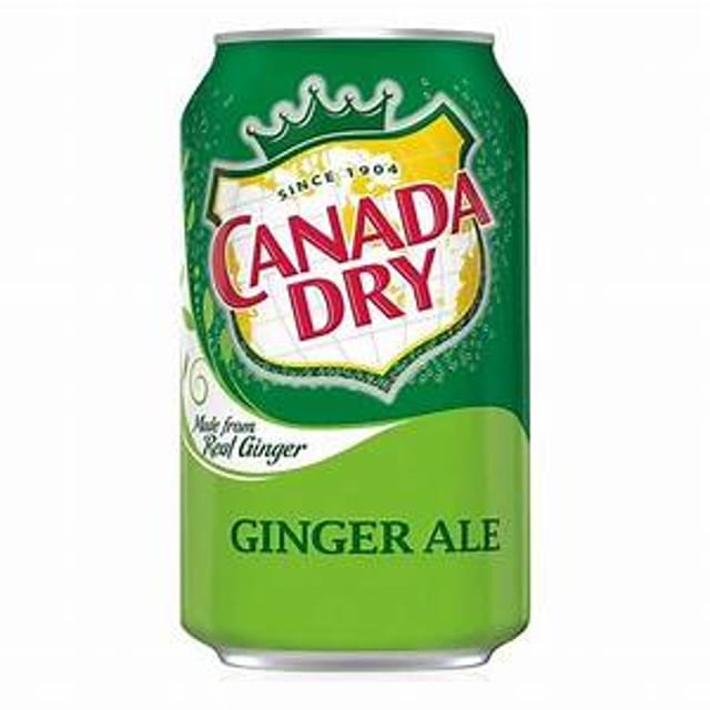 Ginger Ale Can.