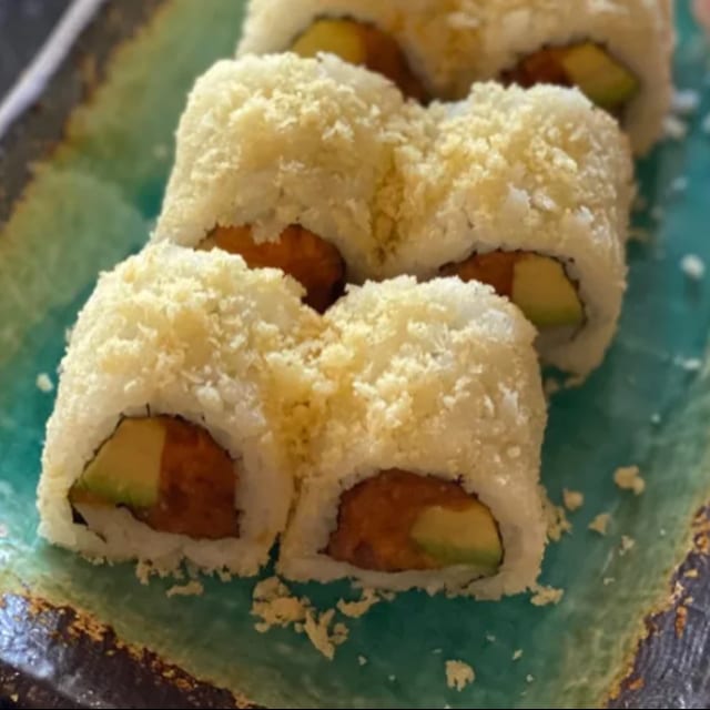 Spicy White Tuna Crunch.